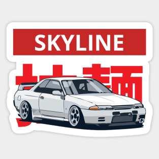 nissan skyline r32 Sticker